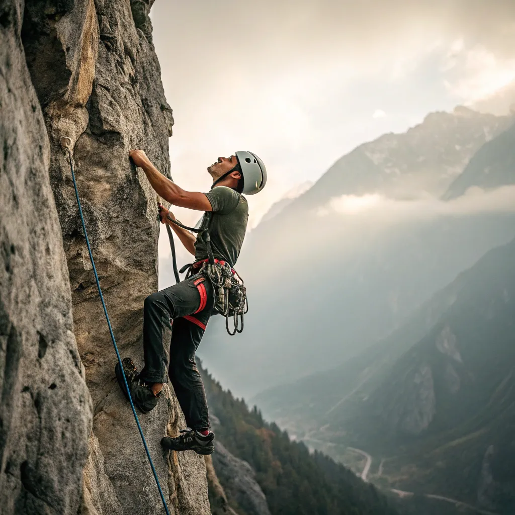 Expert Climbing Ascent